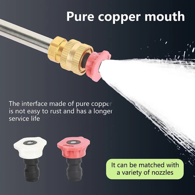 48v Car Pressure Washer Gun With 12.6v Charger & 2*battery