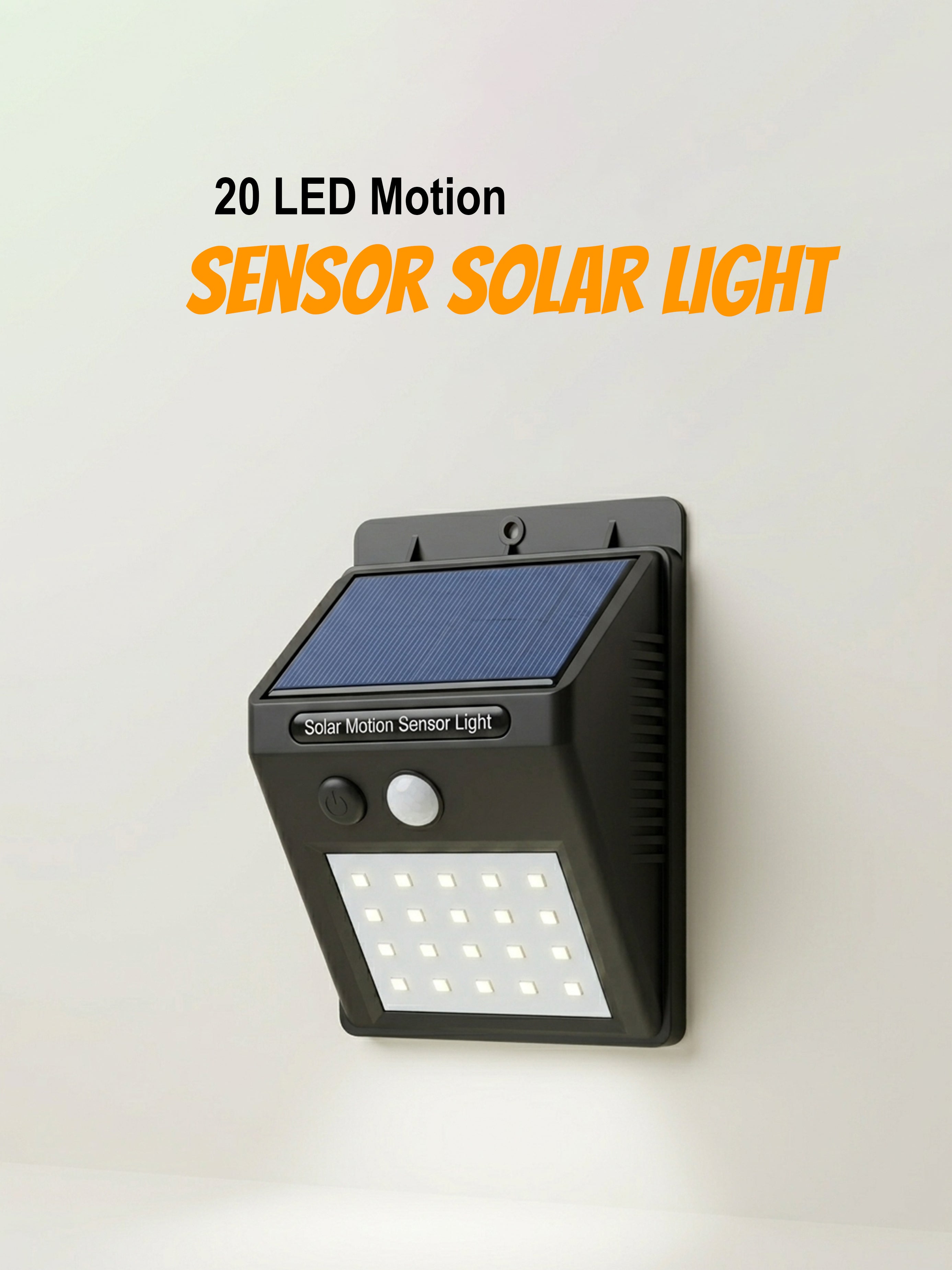 20 LED Motion Sensor Solar Light