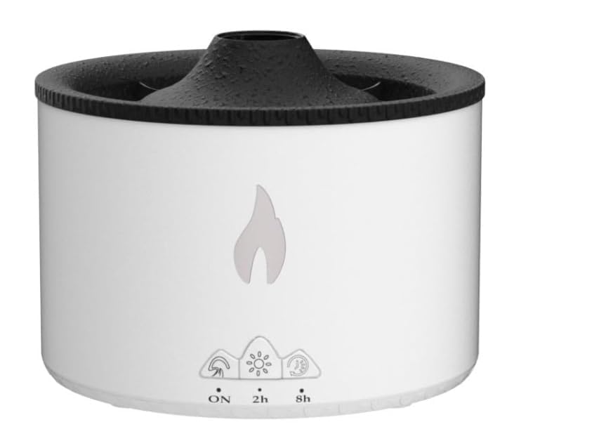 Ultrasonic Volcano Flame Humidifier