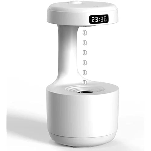 Anti Gravity Humidifier with Clock