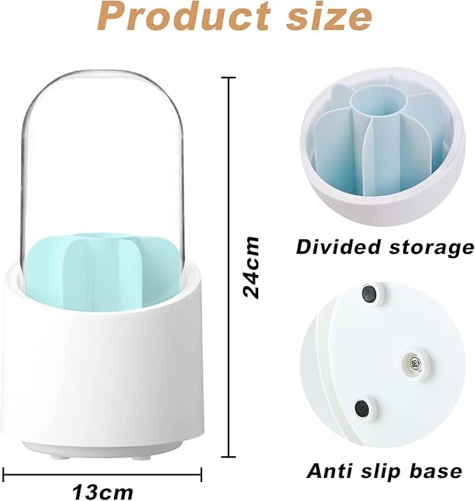 360 Rotating Makeup Brush Holder