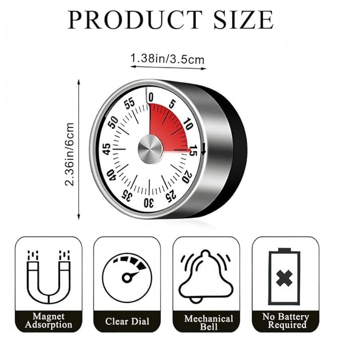 Mechanical Kitchen Timer