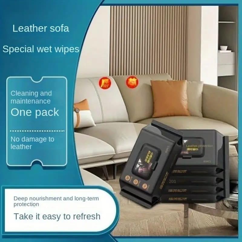 Leather Cleaning Wipes *2 packs