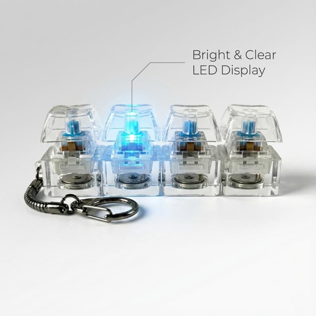 Keyboard Fidget Keychain
