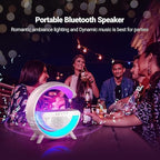 G-Shape LED Wireless Charging Speaker Lamp