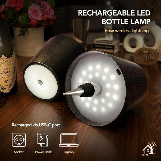 Wireless Bottle Lamp