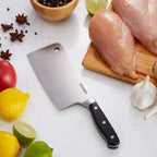 High-Carbon Stainless Steel Meat Cleaver/Knife Pack of 2