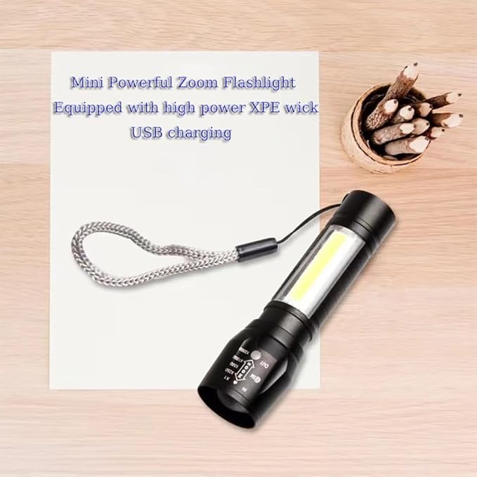 Rechargeable USB Mini Torch Light