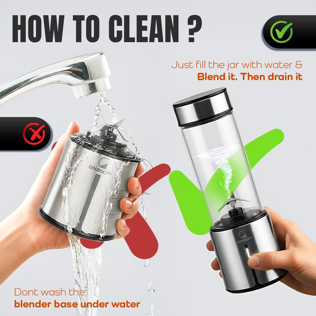 Blender For Smoothie And Juices 450 ml | USB Rechargeable | 1 Year Warranty GC-171