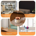 Ultrasonic Volcano Flame Humidifier