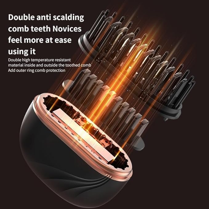 Mini Cordless Hair Straightener Comb