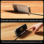 2 in 1 Invisible Holder Charger Cable