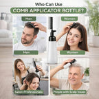 Root Comb Hair Applicator Bottle