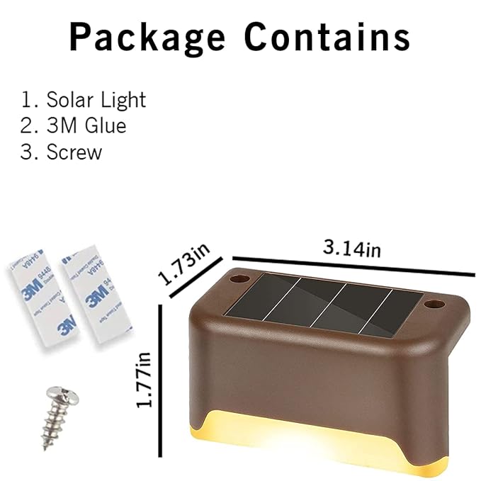 Solar Stair Light * 4 pieces