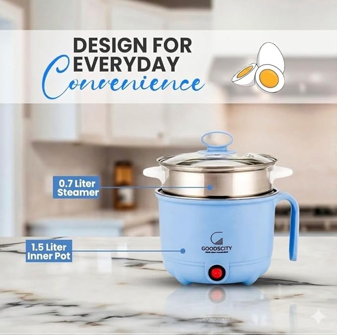 Goodscity Multifunctional 3 in 1 Kettle 1.5L | 1 year warranty GC-201