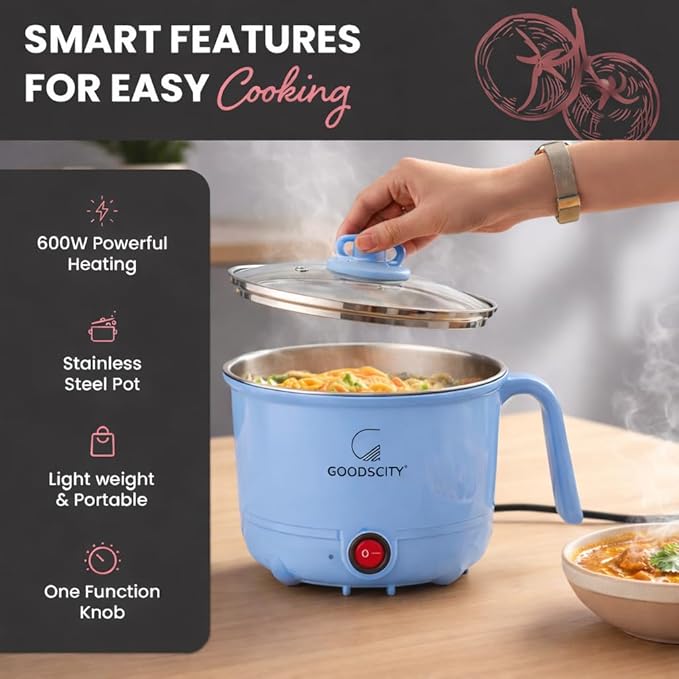 Goodscity Multifunctional 3 in 1 Kettle 1.5L | 1 year warranty GC-201