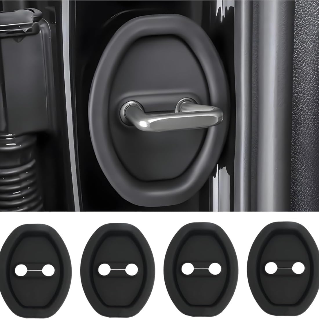 Car Door Lock Protector Cover
