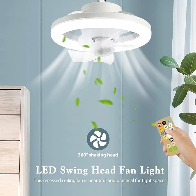 Ceiling Fan with LED Light