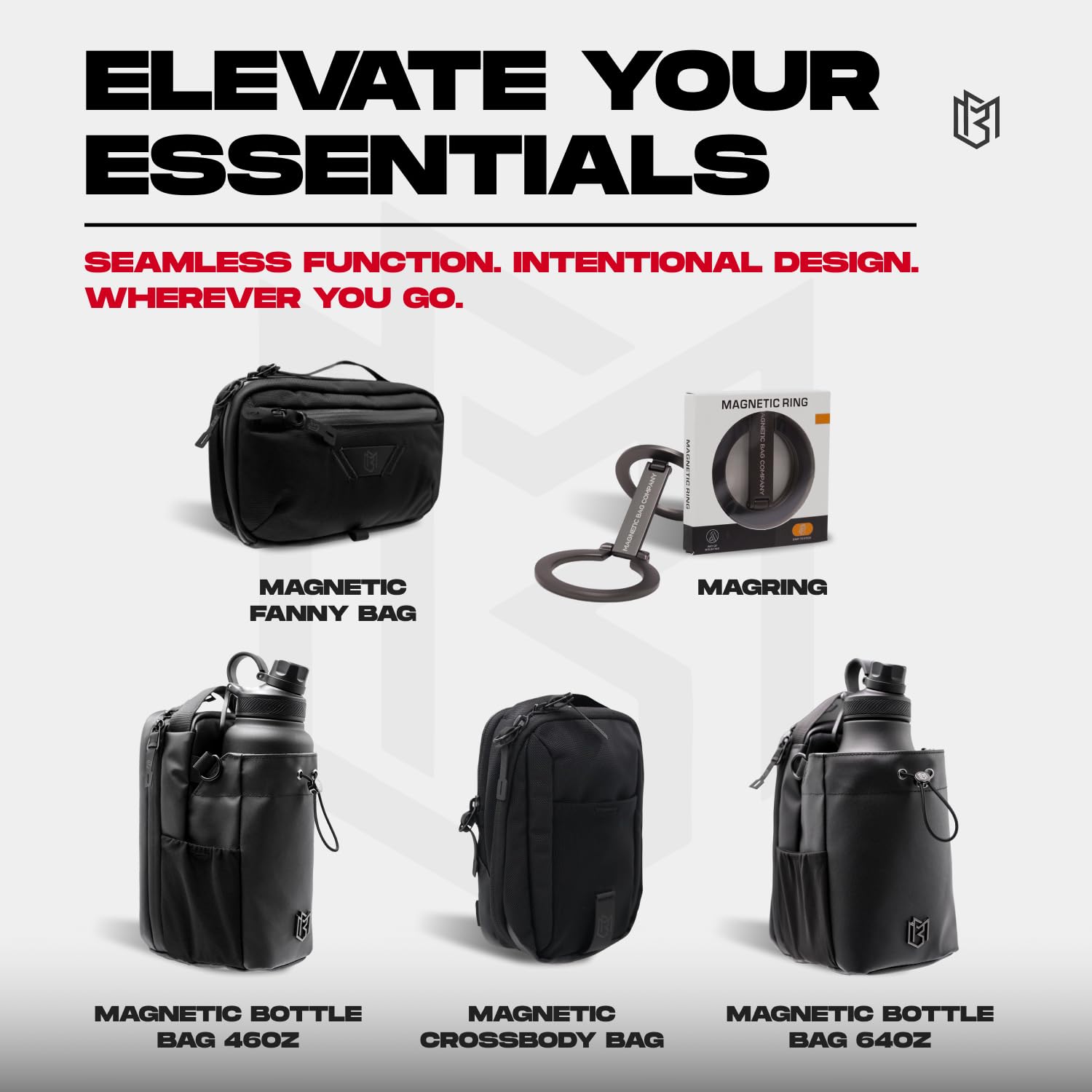 Magnetic Gym Bag