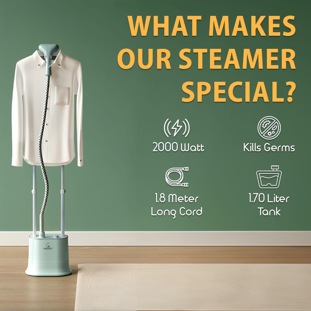 GoodsCity Standing Garment Steamer high end GC-181