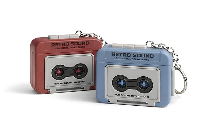 Retro Sound Keychain