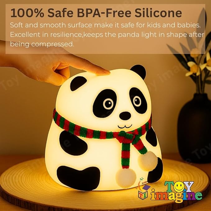 Silicone Panda Lamp