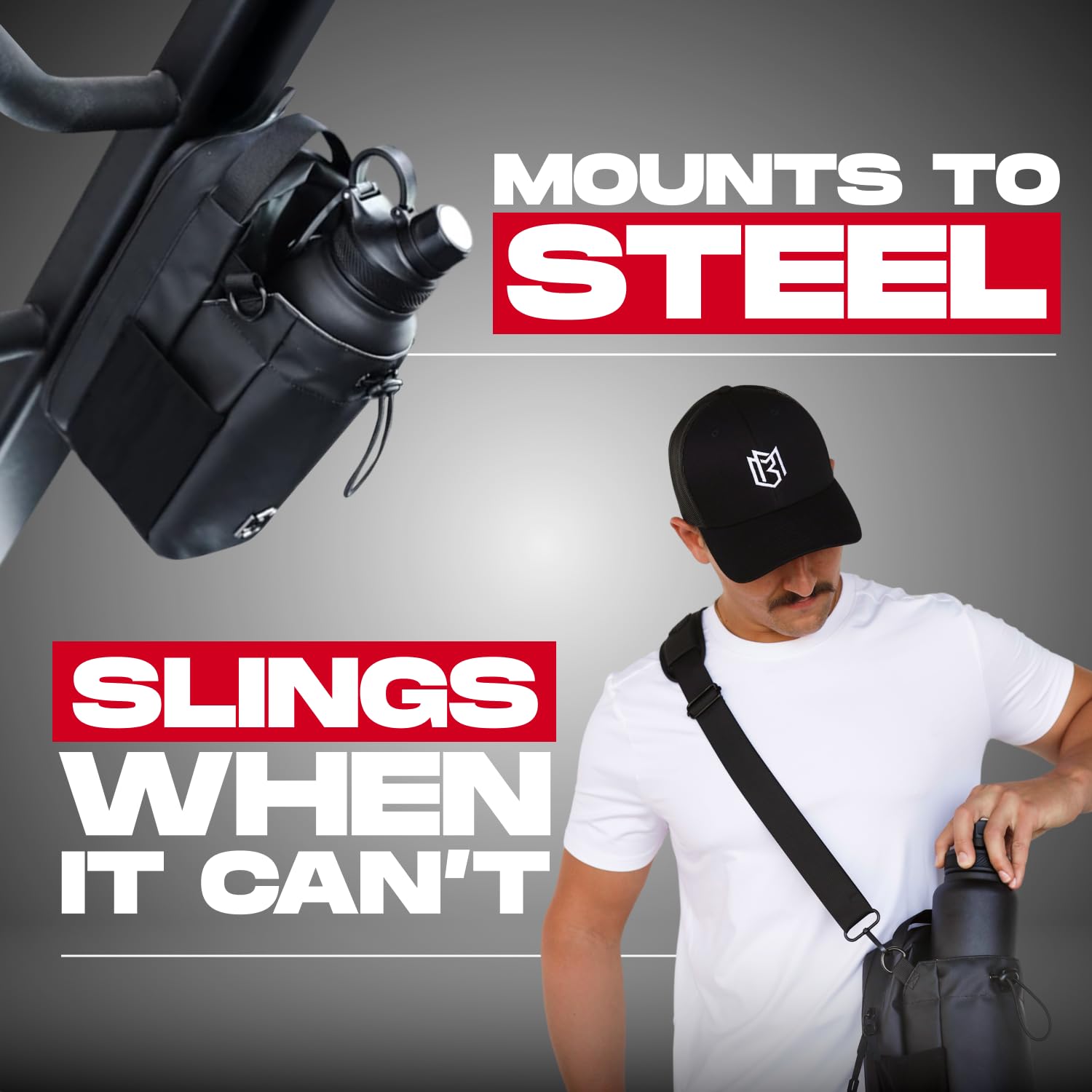 Magnetic Gym Bag