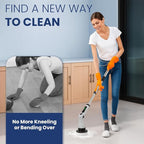 GoodsCity Electric Ultra Flexi Spin Scrubber, Cordless Cleaning Brush for Home GC - 231
