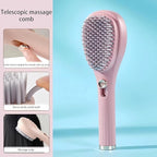 Telescopic Self Cleaning Hairbrush Big Size