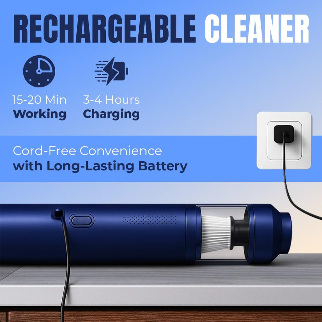 GoodsCity Cordless Handheld Vacuum Cleaner | 1 Year warranty | GC-241