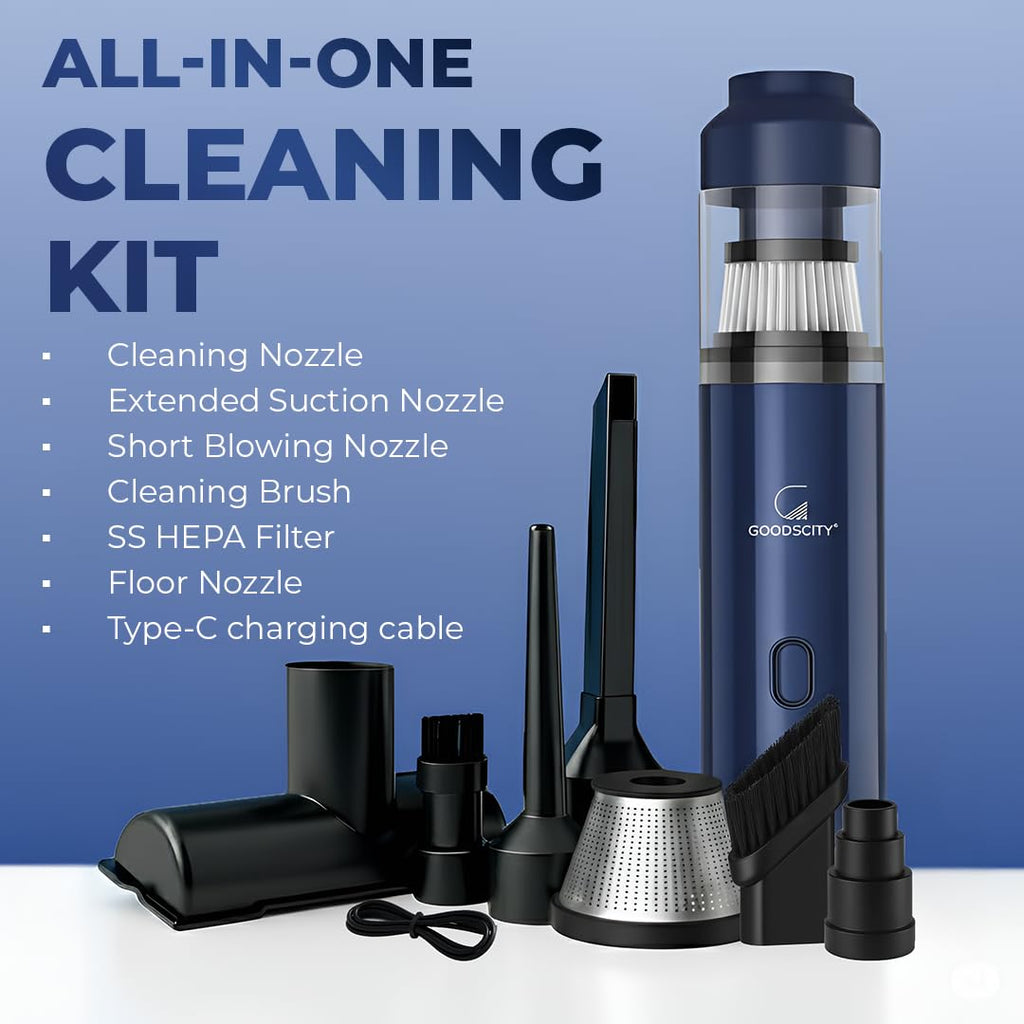 GoodsCity Cordless Handheld Vacuum Cleaner | 1 Year warranty | GC-241