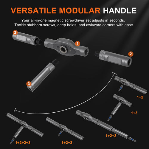 24 in 1 T Shape Screwdriver Set