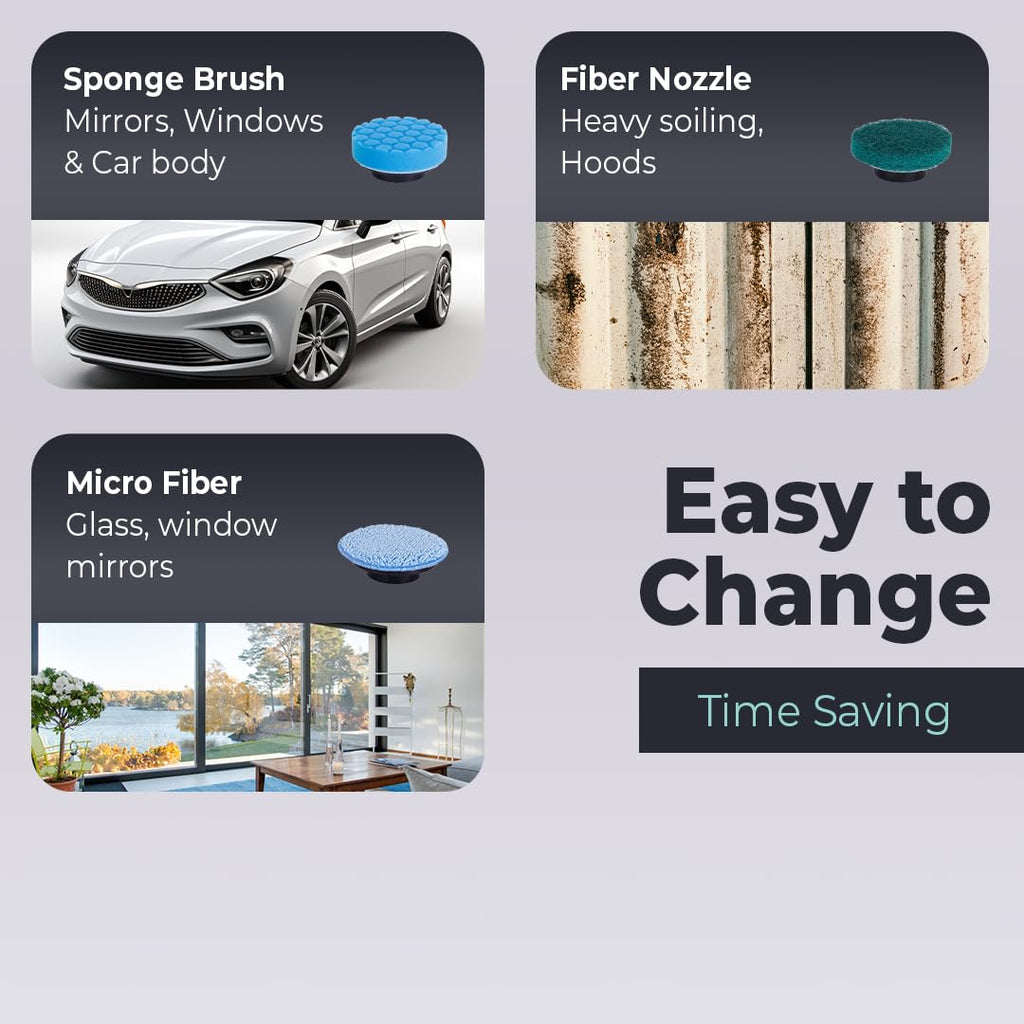 GoodsCity  9 in 1 Electric Spin Scrubber Mop Brush | 1 year warranty |GC-221