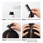 Root Comb Hair Applicator Bottle