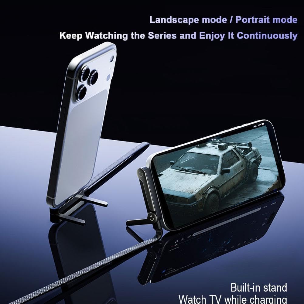 2 in 1 Invisible Holder Charger Cable