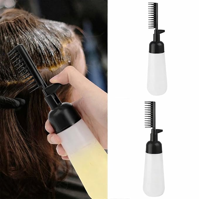 Root Comb Hair Applicator Bottle