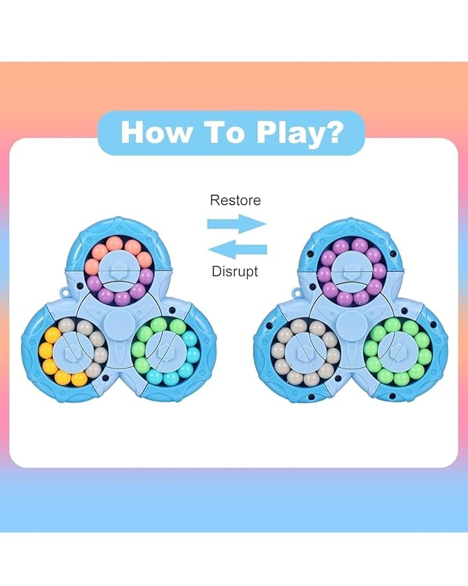 Magical Bean Puzzle Toy Spinner