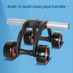 Wheel Abs Roller core Steel Handle With Knee Mat