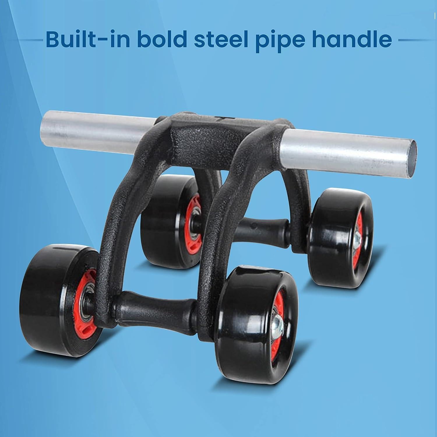 Wheel Abs Roller core Steel Handle With Knee Mat