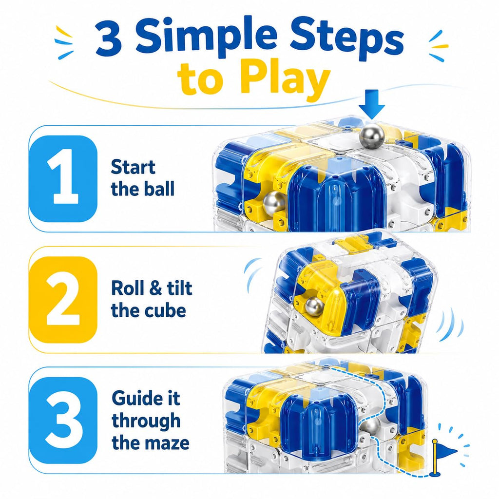 Ball Rolling Cube
