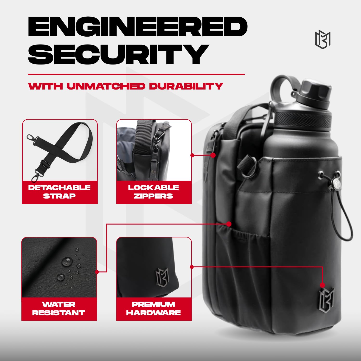 Magnetic Gym Bag