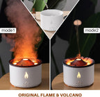 Ultrasonic Volcano Flame Humidifier
