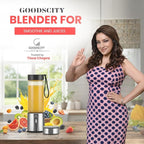 Blender For Smoothie And Juices 450 ml | USB Rechargeable | 1 Year Warranty GC-171