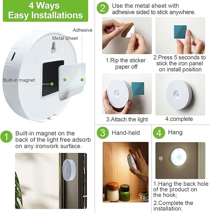 Body Induction Motion Sensor light (Circle)