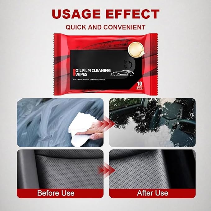 Oil Film Wipes *4 offer pack