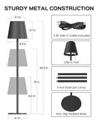 Cordless Rechargeable Led table Lamp