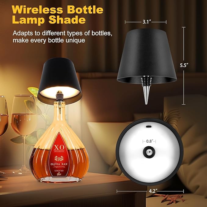 Wireless Bottle Lamp