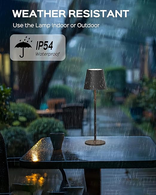 Cordless Rechargeable Led table Lamp