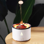 Ultrasonic Volcano Flame Humidifier