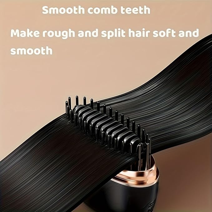 Mini Cordless Hair Straightener Comb